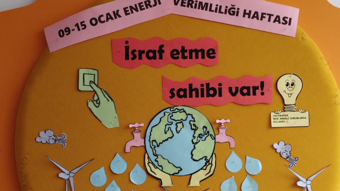 9 15 Ocak 2023 Enerji Tasarrufu Haftası Nazım Akcan Özel Eğitim Anaokulu